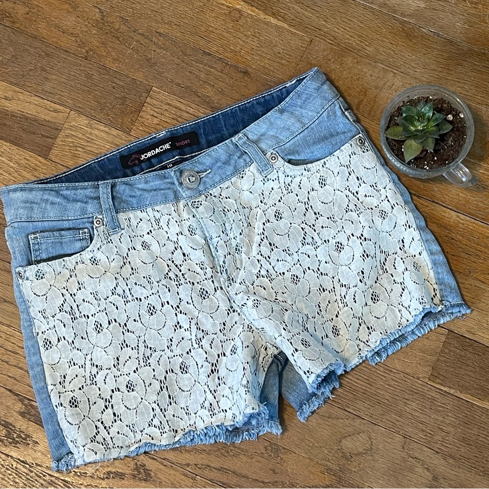 Jordache Size 14 Cute Jean Shorts